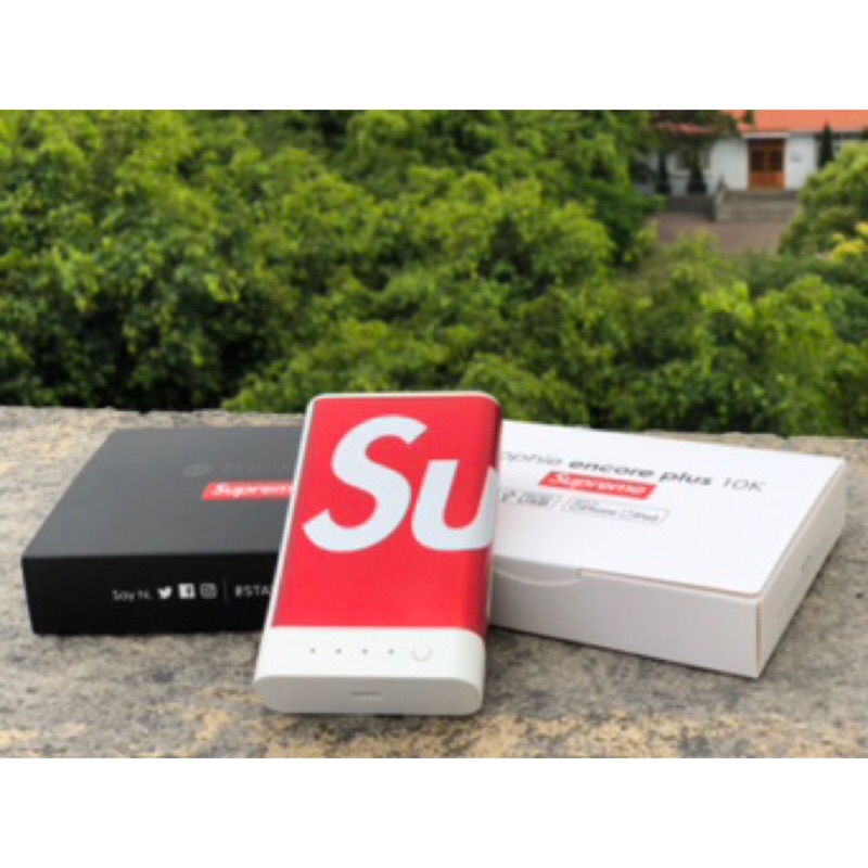 【inducement】 Supreme/Mophie Encore Plus 10K/20K 行動電源