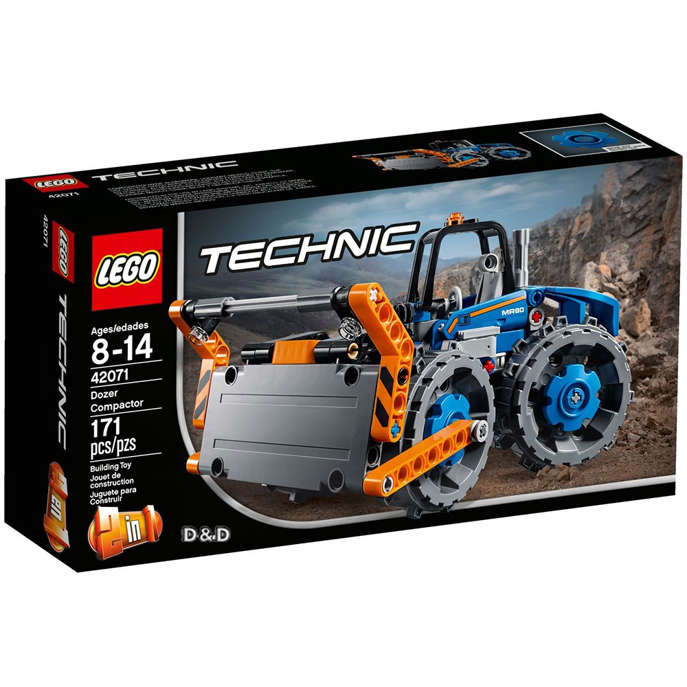 LEGO樂高 LT42071 推土壓實機_Technic科技系列