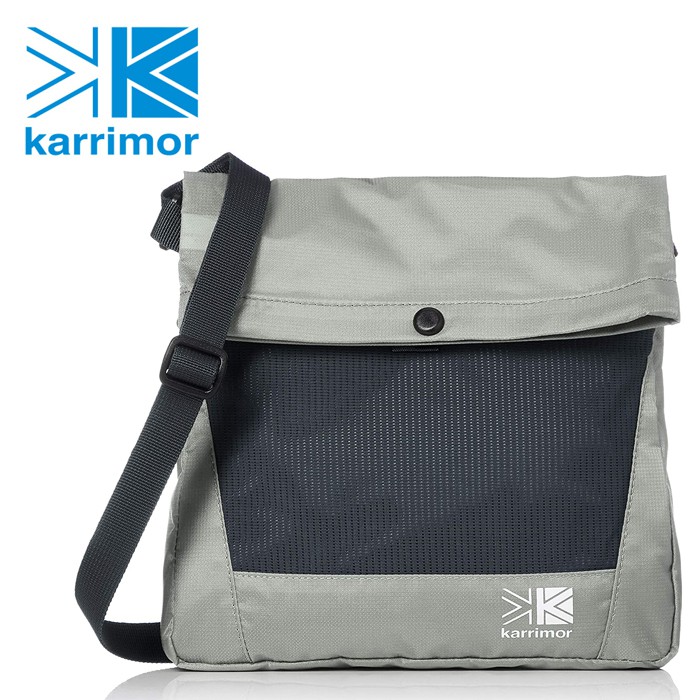 【Karrimor 英國】trek carry sacoche 斜背包 側背袋 銀色 (53619TCSM)