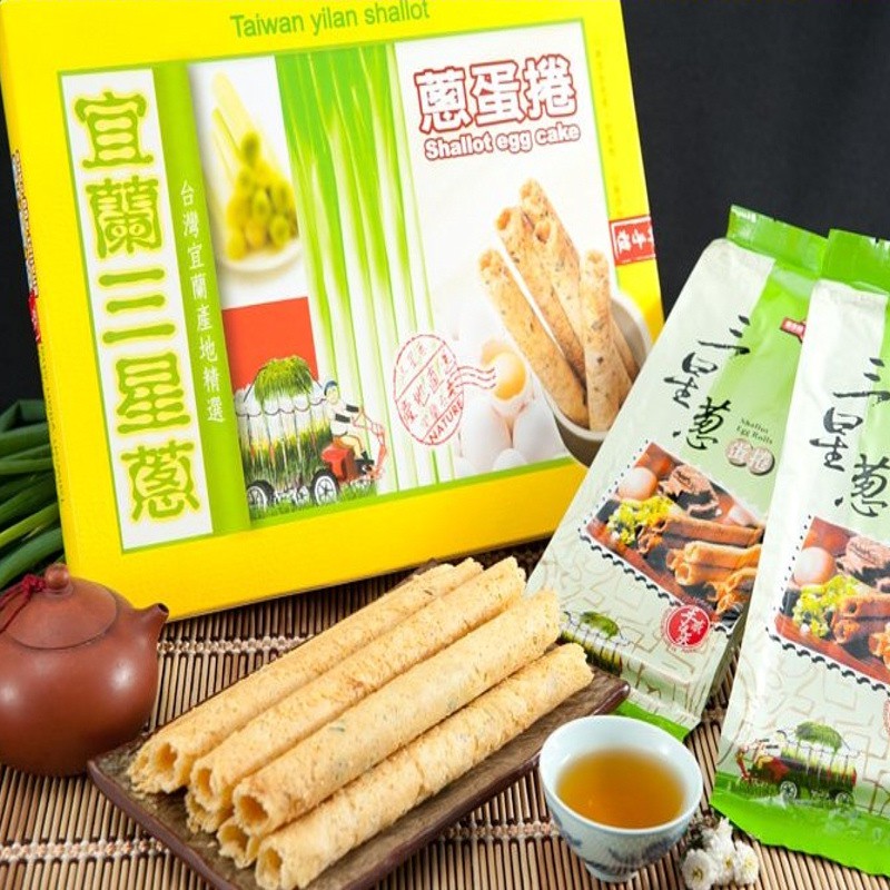 康成食品 宜蘭三星蔥蛋捲 3包入 蝦皮購物