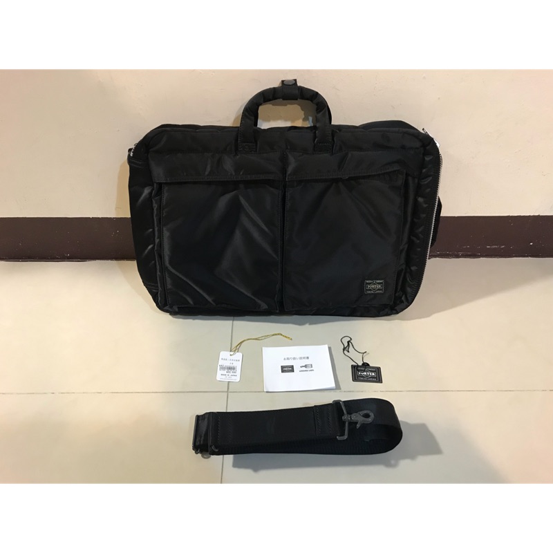 *全新僅試背* Porter TANKER 3WAY BRIEF CASE 622-09308 公事包