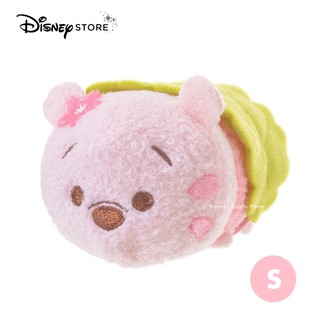 迪士尼商店【 SAS日本限定 】Disney Store 小熊維尼 TSUM TSUM 茲姆茲姆 櫻花版 玩偶娃娃 S號