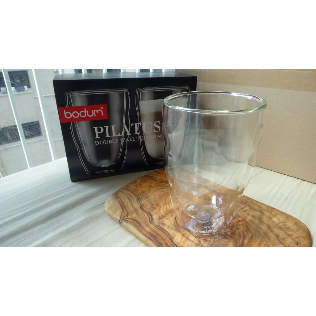 丹麥Bodum PILATUS 雙層玻璃杯 350CC (一盒二入) 現貨