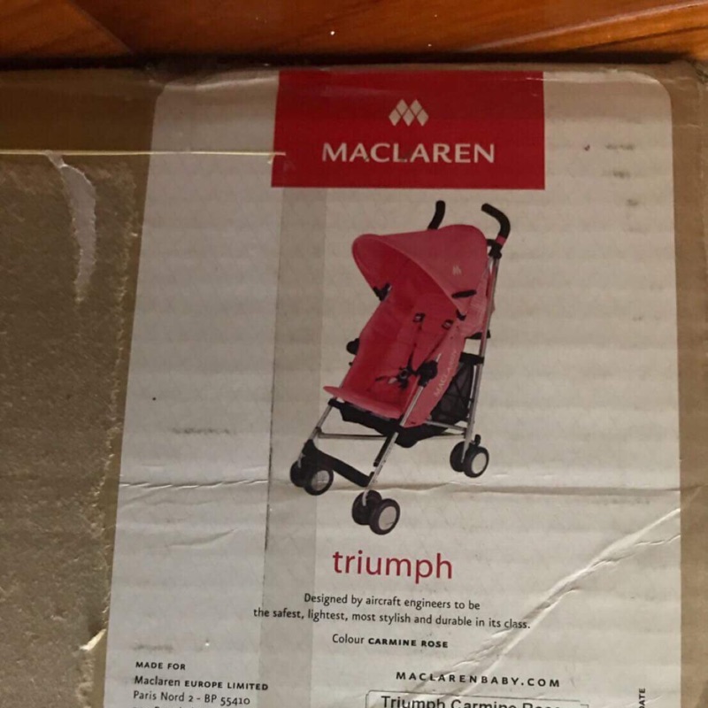 maclaren triumph red