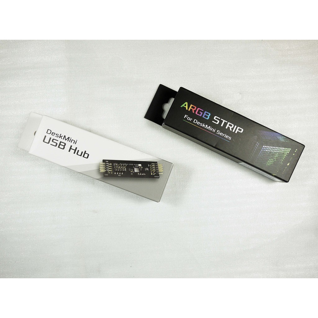 ASROCK Deskmini ARGB 磁吸式燈條&amp; USB HUB (X300/A300/H470/310通用款)
