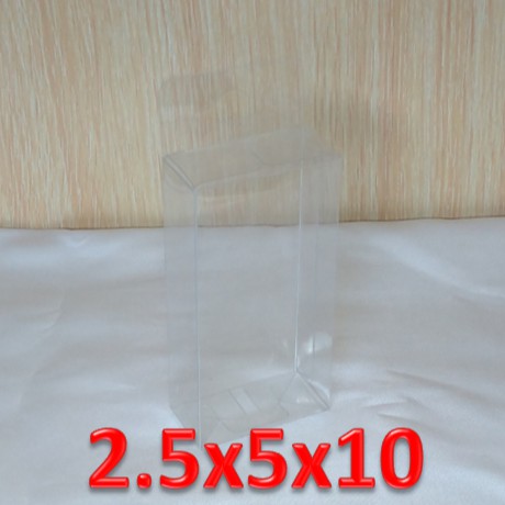 PVC 透明包裝盒 2.5x5x10 cm / 商品包裝 透明盒 娃娃機 公仔 台主 禮物盒 包裝 2.5*5*10