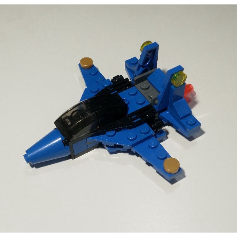 〘樂G-DAM高〙 LEGO 戰鬥機 F-14 可變型 藍 TOP GUN 捍衛戰士