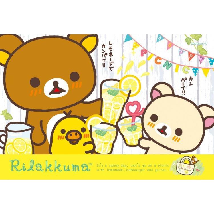 日本拼圖．Rilakkuma 拉拉熊 懶懶熊 150片絕版拼圖(150-446)