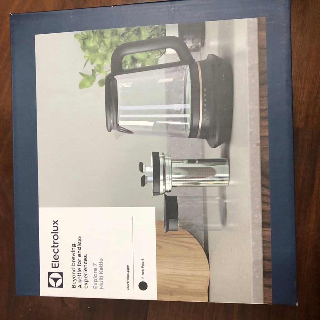 Electrolux 伊萊克斯 E7GK1-73BP 玻璃溫控電茶壺 主廚系列 Explore 7