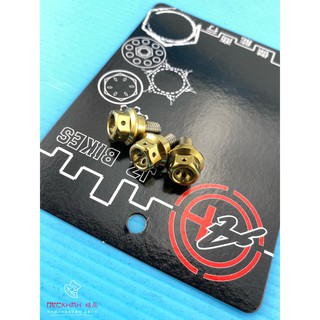 JZ BIKES 傑能 白鐵鍍金螺絲 規格 6X15 單支 鍍金 螺絲 鍍金螺絲