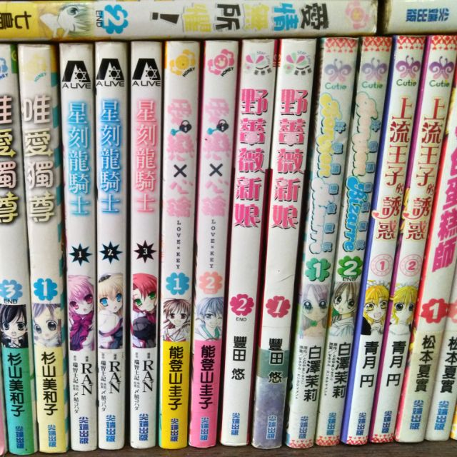 愛戀心鑰1 2集 能登山圭子 野薔薇新娘全2冊 豐田悠 讀 蝦皮購物