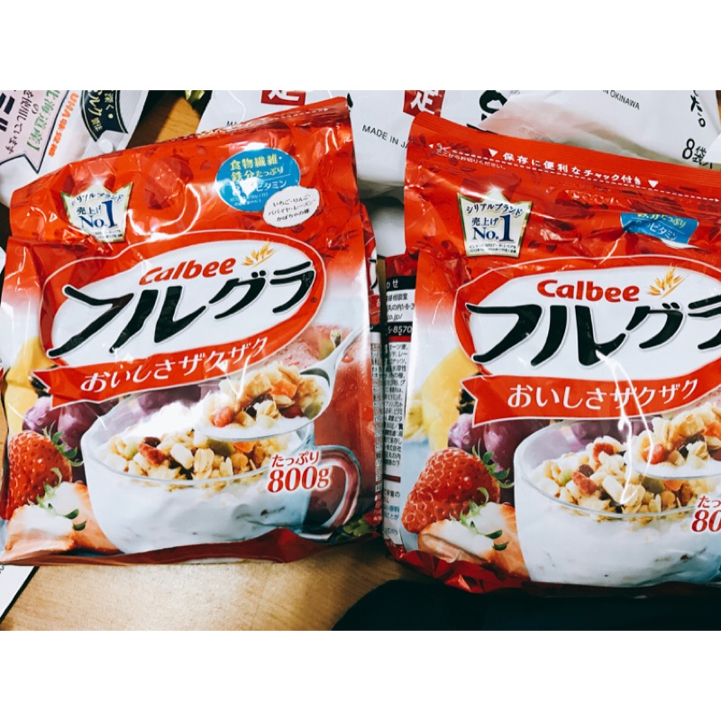 日本Calbee 卡樂比水果穀物麥片