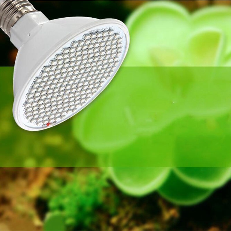 200 個 LED E27 花卉植物生長燈燈生長燈燈泡用於水培系統室內蔬菜溫室帳篷盒