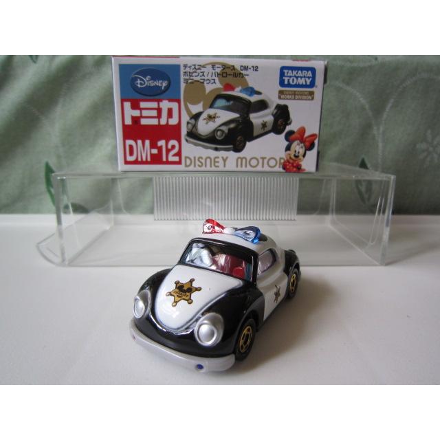 無封膜 運費依蝦皮TOMY dm12 tomica dm-12 Disney 迪士尼 夢幻米妮警察車 金龜車 絕版 多美