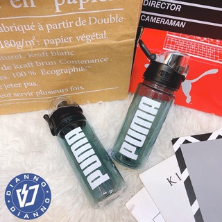 帝安諾-實體店面 PUMA SPORTSTYLE WATER BOTTLE 運動水壺 600CC 黑 053518-01
