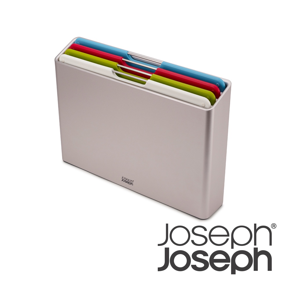 【英國Joseph Joseph】榮爵檔案夾止滑砧板四件組-共2色《WUZ屋子》