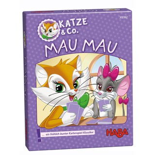 HABA 德國桌遊—小花貓喵喵牌（KATZE & Co. MAU MAU）