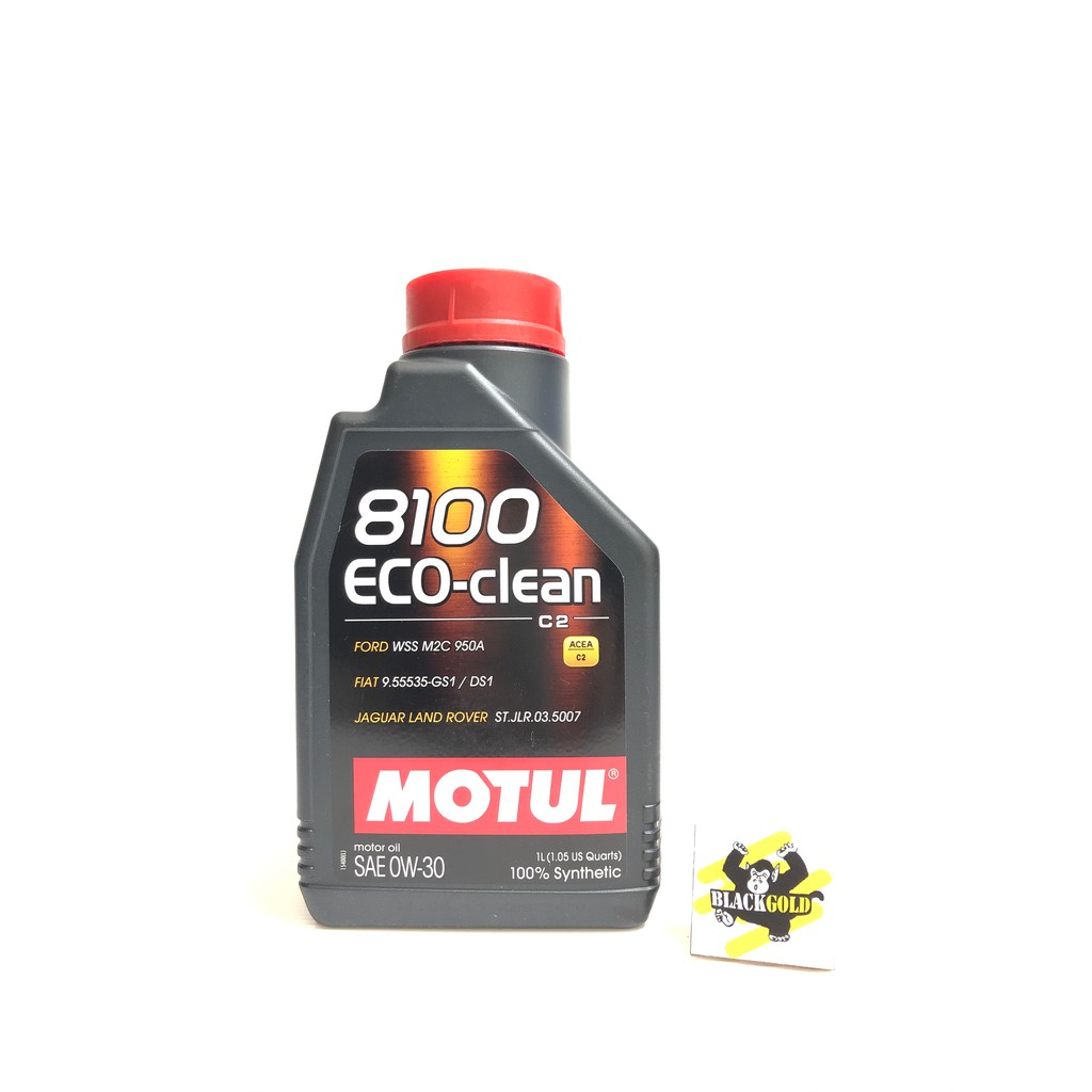 黑金工坊 MOTUL 魔特 8100 ECO-CLEAN 0W-30 0w30 FORD WSS M2C950A 機油