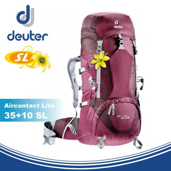 Deuter 德國 ACT Lite 35+10SL 拔熱式透氣背包《紫/深紫》/3340015/雙肩後背包/悠遊山水