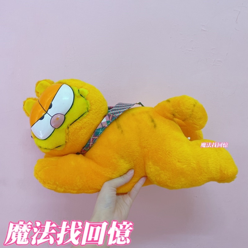 加菲貓 garfield 娃娃 玩偶 美式玩具 早期 復古 懷舊