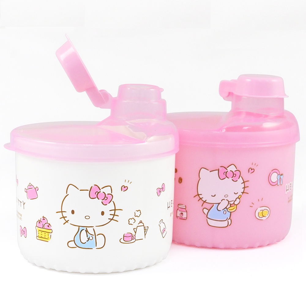 HELLO KITTY K7261K7262凱蒂貓旋轉奶粉盒