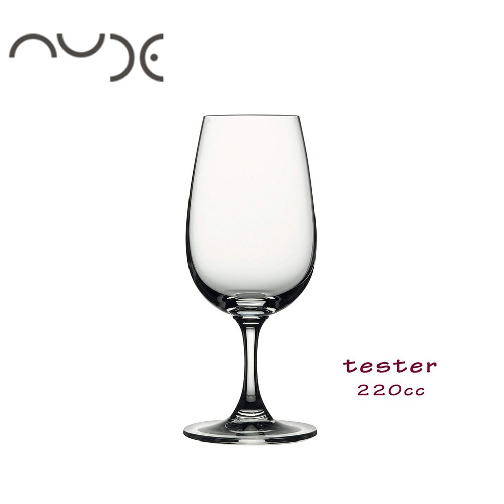 【NUDE】tester glass 試酒杯 220cc 品酒杯 ISO杯 紅酒杯 高腳杯 萬用杯 水晶玻璃