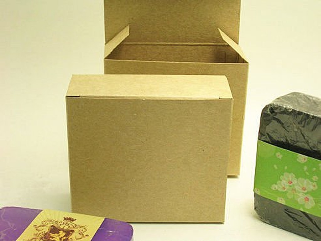 牛皮紙盒-手工皂-10號無開窗-台灣製造-長9公分x寬3.5公分x高8公分--包材-禮盒-包裝盒