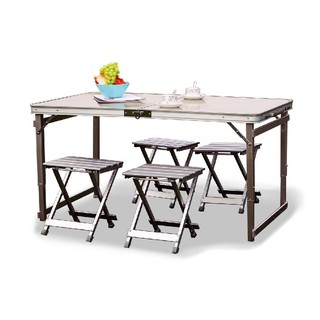 鋁合金休閒桌椅組-旗艦款(A5239)