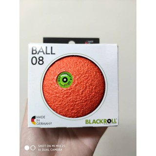 有現貨 BLACKROLL Ball small - 8cm 橘