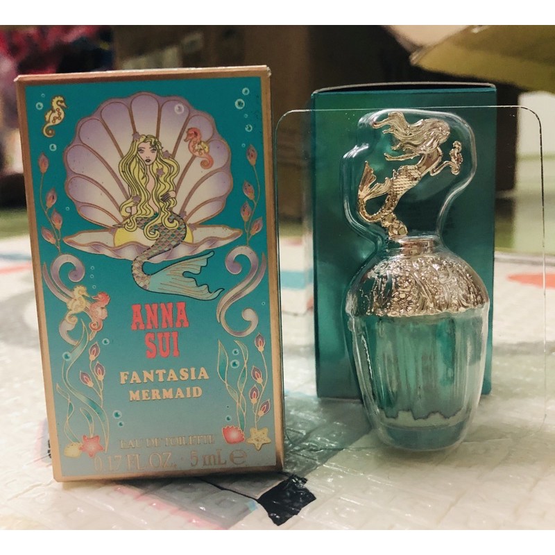 【ANNA SUI 安娜蘇】童話美人魚淡香水 5ML