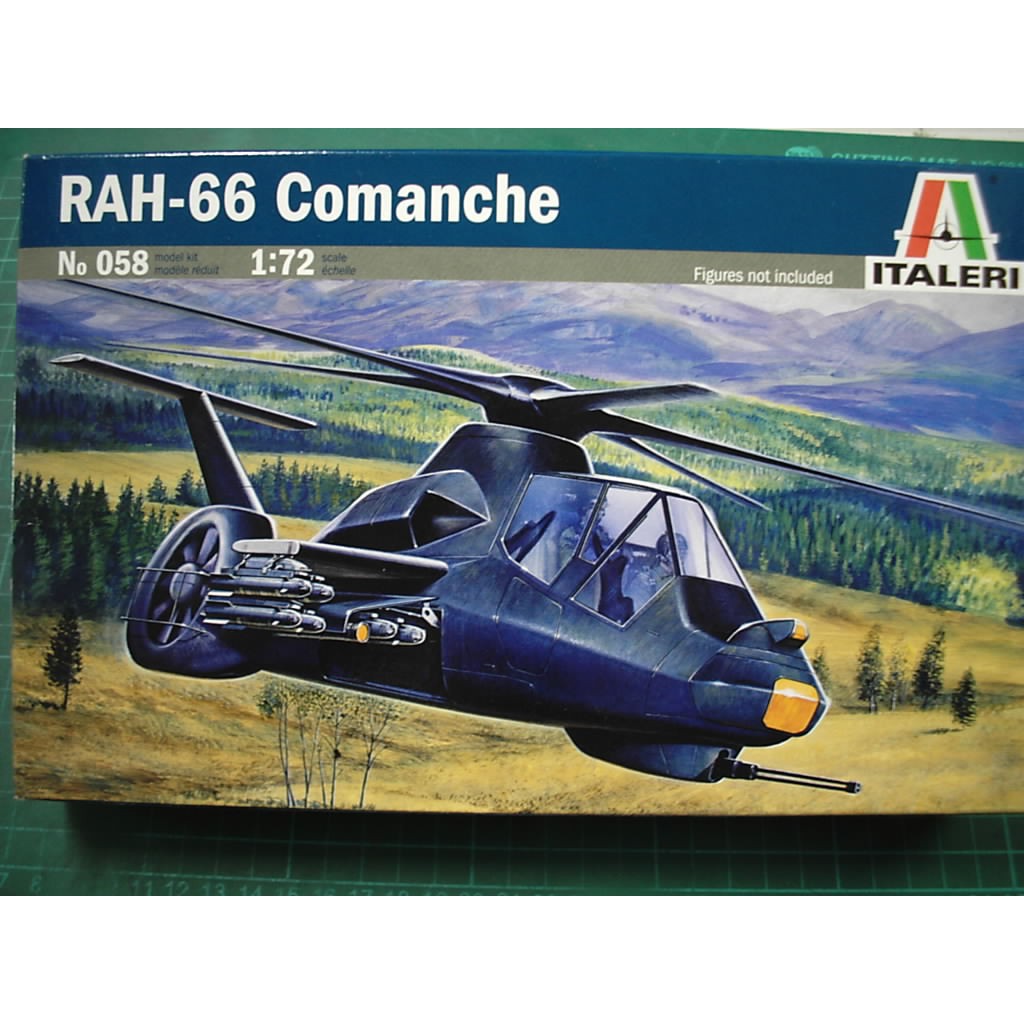 ITALERI 1/72--058 RAH-66 COMANCHE Helicopter