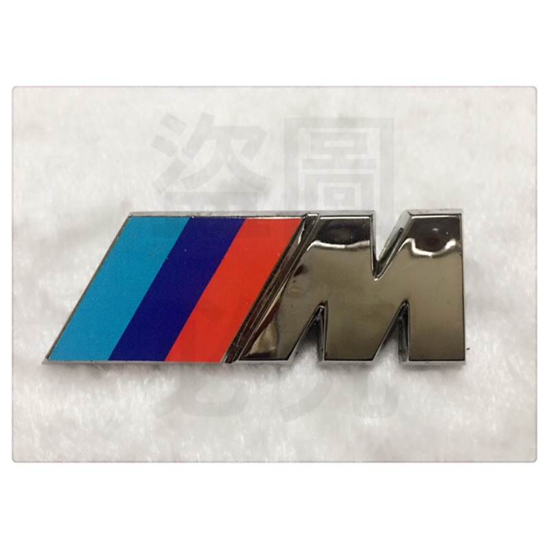 M3 標誌  m  sport m3  3D logo 鍍烙 貼 機車貼紙 立體標誌