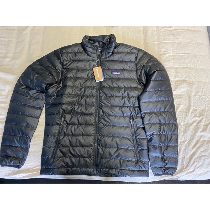Patagonia男生羽絨外套黑色 蝦皮購物