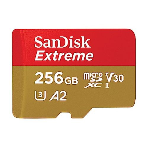 SanDisk Extreme Micro SDXC 256G/512G  A2/V30 記憶卡(190MB/s)