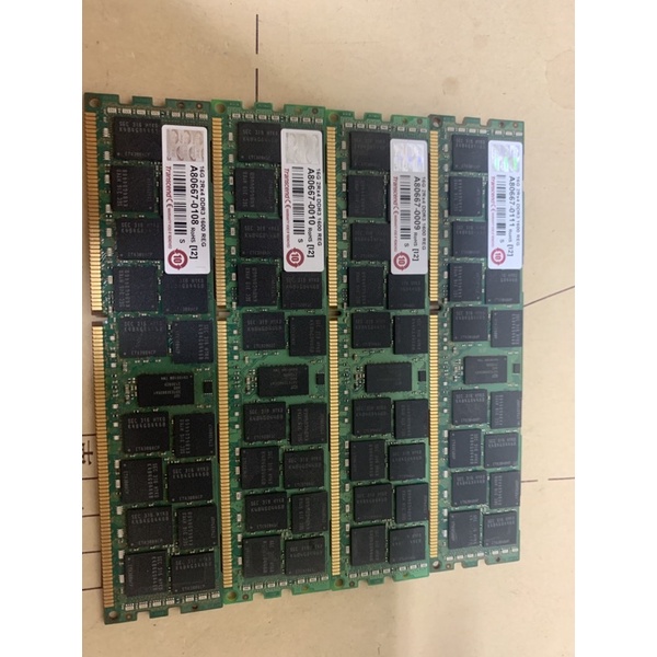 創見 DDR3 1600 16G ECC REG 記憶體 伺服器