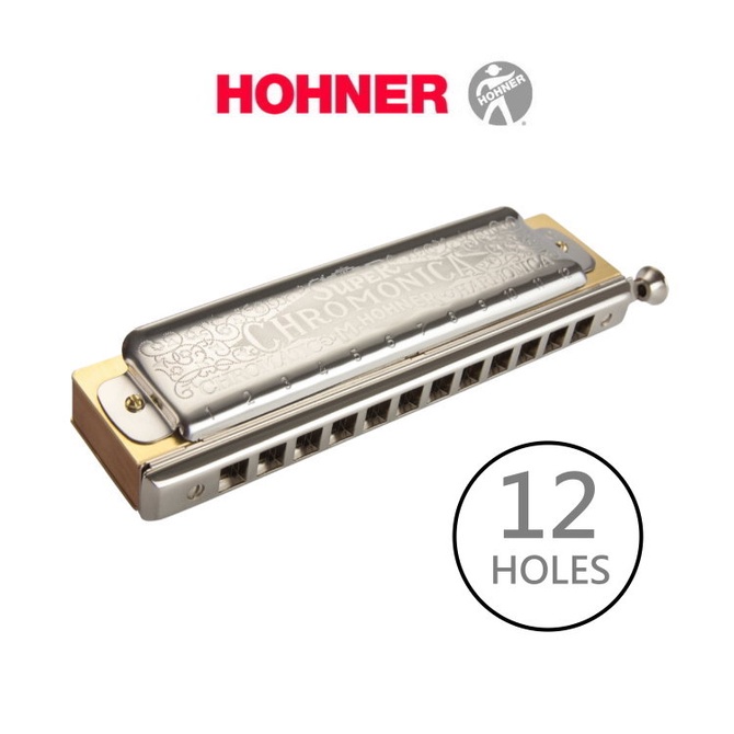 德國製 HOHNER 半音階口琴 No 270 12孔 木格 不鏽鋼蓋板 - 【黃石樂器】