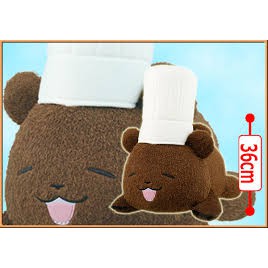日正景品 全新 趴姿蛋糕熊  小熊蛋糕屋 娃娃 こぐまのケーキ屋さん めちゃでかぬいぐるみ～ひなたぼっこです!～