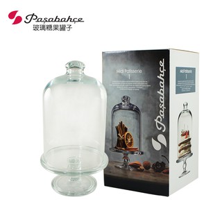 【Pasabashe】 玻璃點心盅-現代歐式創意蛋糕盤 高腳防塵罩 蛋糕盅 巧克力盅 甜點盅 糖果盅 玻璃盅