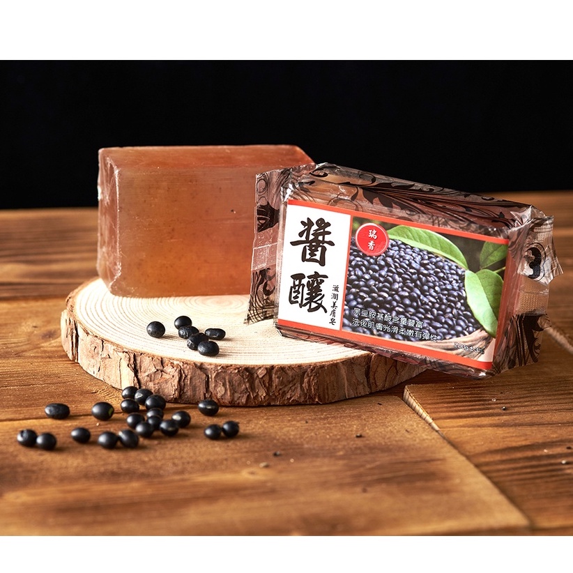 買二送一 瑞香食品醬釀美膚皂天然黑豆萃取溫和改善肌膚問題 蝦皮購物
