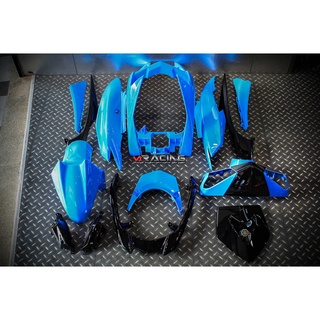【炫富精品】YAMAHA 二代勁戰/三代勁戰/四代勁戰 原廠車殼烤漆 顏色:黑白配/消光黑/水泥灰 歡迎色卡比對
