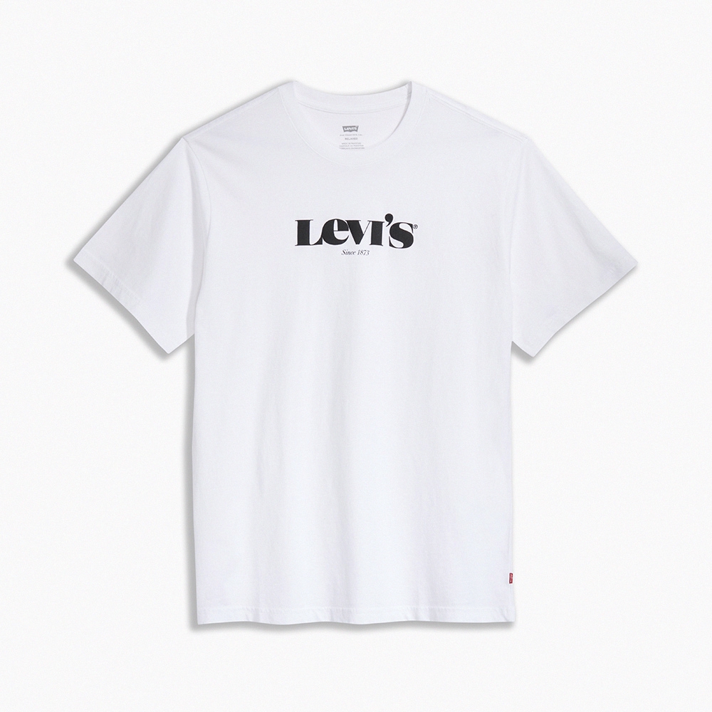 Image of Levis 短袖T恤 / 寬鬆休閒版型 / 摩登復古Logo / 白 男款 熱賣單品 16143-0083 #4