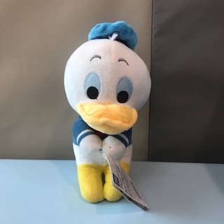 全新迪士尼 唐老鴨坐姿 24cm吊飾娃娃吸盤車用玩偶絨毛玩偶 disney旅行拍照小物