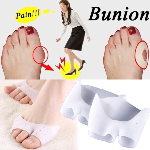 脚趾保護器Bunion，修腳工具，矽膠足部護理，拇趾外翻矯正器
