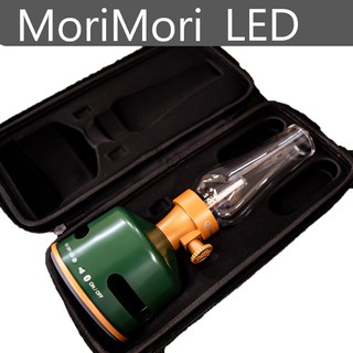 MoriMori 藍芽喇叭燈(深綠) 多功能LED燈 小夜燈 無段調光 防水 多功能音響 氣氛燈 露營燈 油燈造型