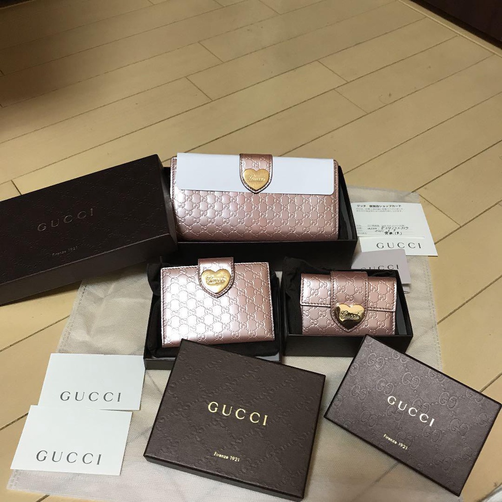 日本直送二手gucci 古馳錢包識別證套鑰匙包 蝦皮購物