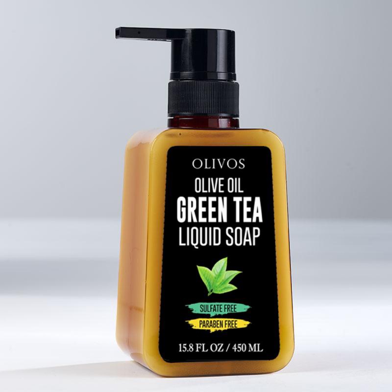 土耳其浴橄欖果油液態皂 綠茶香