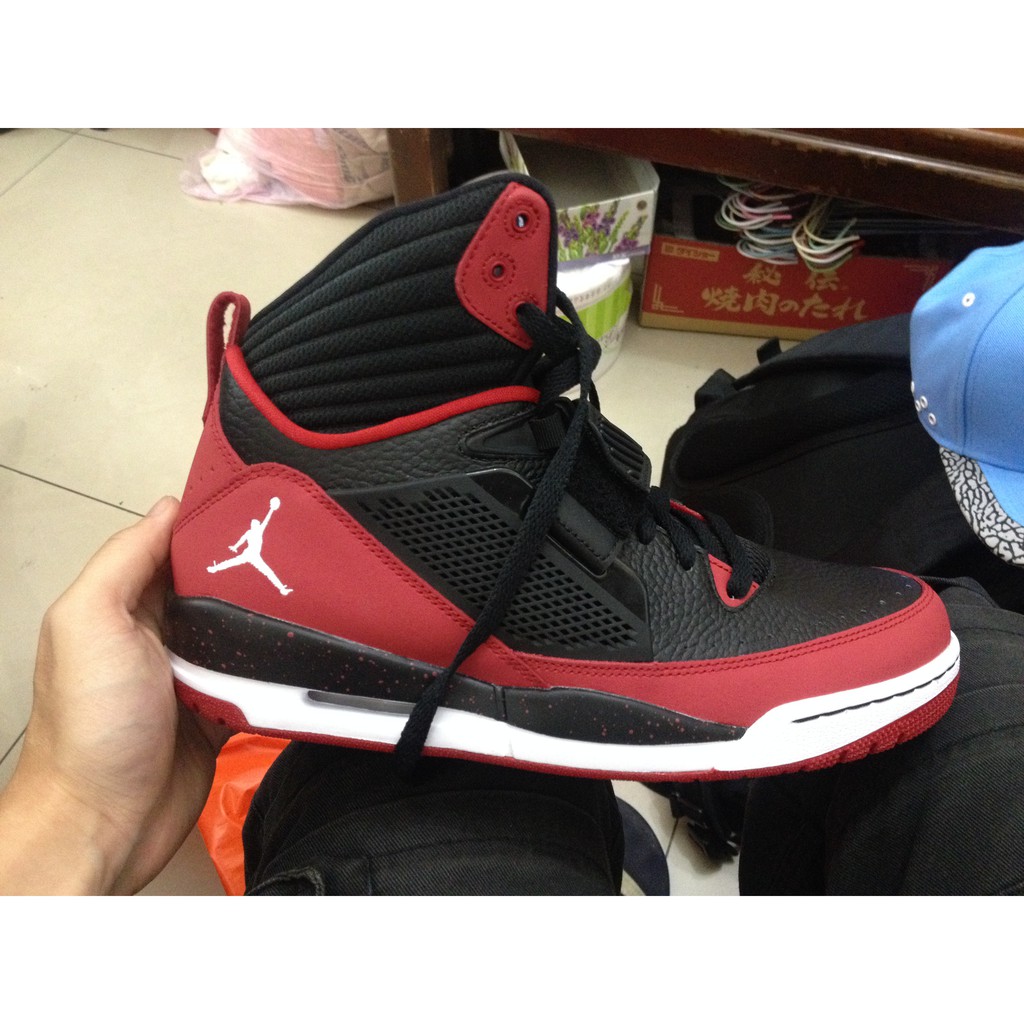Nike AIR JORDAN FLIGHT 97 654265-002 BLACK RED 喬丹籃球鞋(黑/紅)