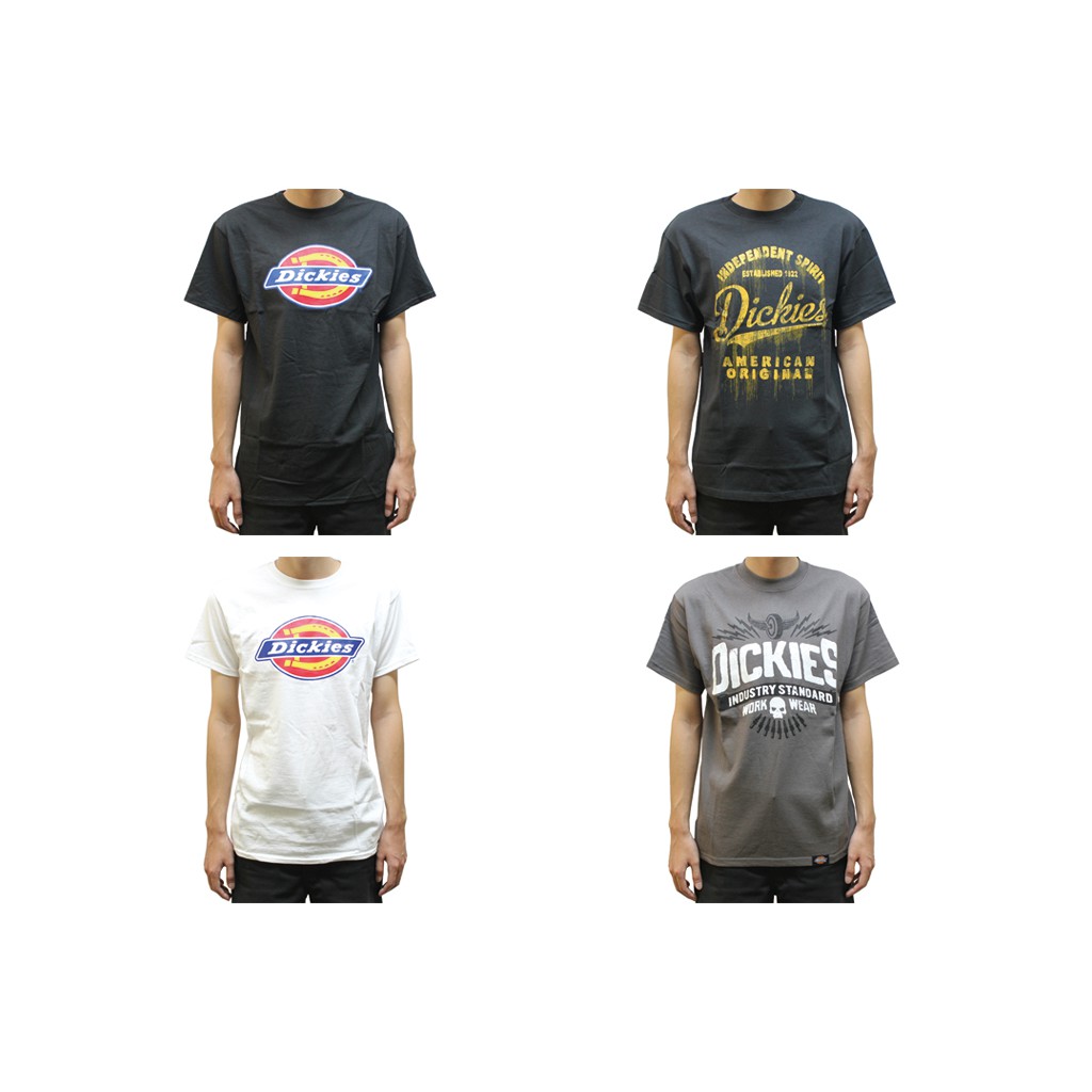 Dickies 4101 DKS LOGO T-shirt Tee 短T 基本款 黑色 白色 灰色【高冠國際】