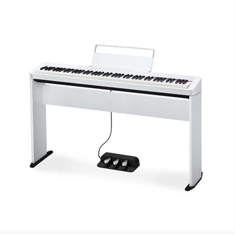 Casio電鋼琴px-s1000we白色（二手9.9成新）