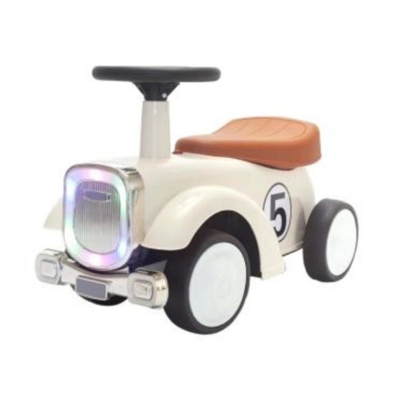 🎁玩具坊🎁 全新 好奇 KiKimmy 兒童復古燈光滑行車 音樂滑步車